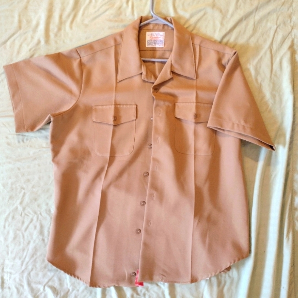 EUC Vintage 1970s U.S. Navy Uniform Shirt